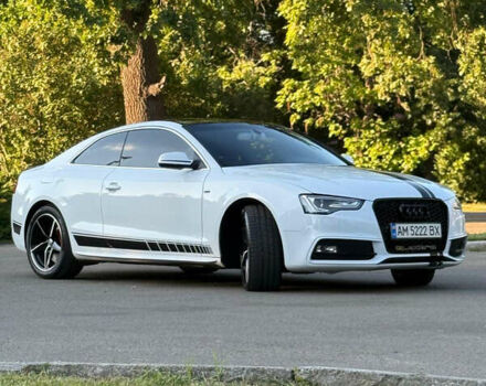 Білий Ауді A5, об'ємом двигуна 2 л та пробігом 63 тис. км за 18499 $, фото 13 на Automoto.ua