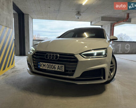 Белый Ауди А5, объемом двигателя 1.98 л и пробегом 159 тыс. км за 23400 $, фото 1 на Automoto.ua