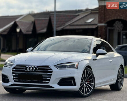 Ауди А5 2017 в Киеве на Automoto.ua Белый Ауди А5, объемом двигателя 1.98 л и пробегом 133 тыс. км за 22800 $, фото 2 на Automoto.ua