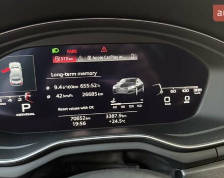 Белый Ауди А5, объемом двигателя 1.98 л и пробегом 70 тыс. км за 30000 $, фото 23 на Automoto.ua