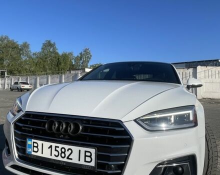 Білий Ауді A5, об'ємом двигуна 2 л та пробігом 115 тис. км за 33200 $, фото 1 на Automoto.ua