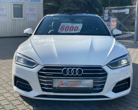 Білий Ауді A5, об'ємом двигуна 2 л та пробігом 100 тис. км за 28100 $, фото 1 на Automoto.ua