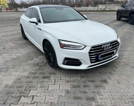Білий Ауді A5, об'ємом двигуна 2 л та пробігом 91 тис. км за 26300 $, фото 1 на Automoto.ua