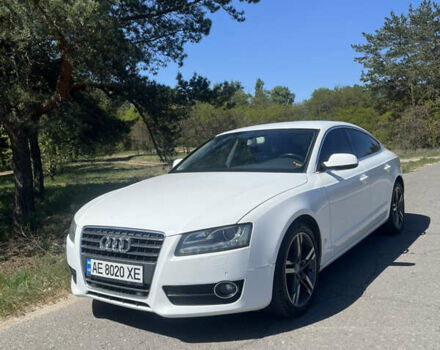 Ауди А5 2011 в Днепре (Днепропетровске) на Automoto.ua Белый Ауди А5, объемом двигателя 2 л и пробегом 144 тыс. км за 12000 $, фото 2 на Automoto.ua