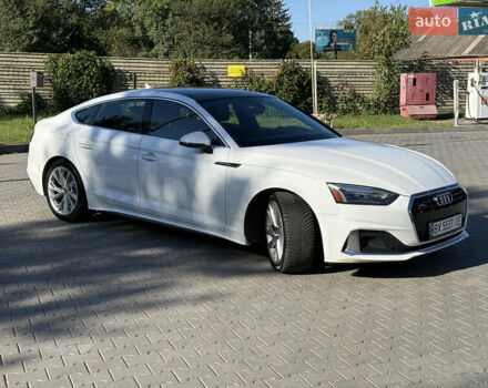 Білий Ауді A5, об'ємом двигуна 1.98 л та пробігом 138 тис. км за 29999 $, фото 2 на Automoto.ua