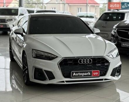Белый Ауди А5, объемом двигателя 2 л и пробегом 56 тыс. км за 42990 $, фото 2 на Automoto.ua