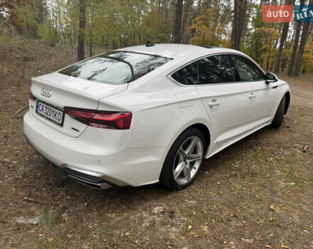 Ауді A5 2021 у Черкасах на Automoto.ua Білий Ауді A5, об'ємом двигуна 1.98 л та пробігом 65 тис. км за 33400 $, фото 6 на Automoto.ua