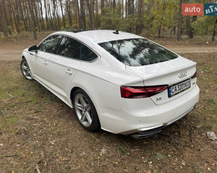Ауді A5 2021 у Черкасах на Automoto.ua Білий Ауді A5, об'ємом двигуна 1.98 л та пробігом 65 тис. км за 33400 $, фото 9 на Automoto.ua
