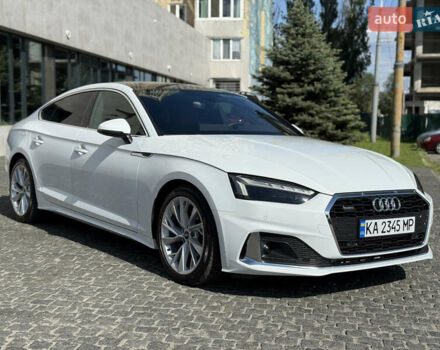 Белый Ауди А5, объемом двигателя 1.98 л и пробегом 41 тыс. км за 31000 $, фото 1 на Automoto.ua