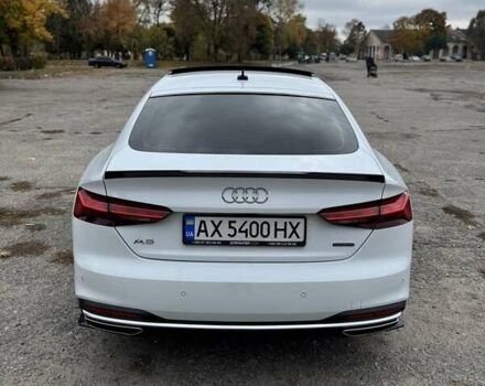 Ауді A5 2022 у Чугуеве на Automoto.ua Білий Ауді A5, об'ємом двигуна 2 л та пробігом 41 тис. км за 28999 $, фото 7 на Automoto.ua