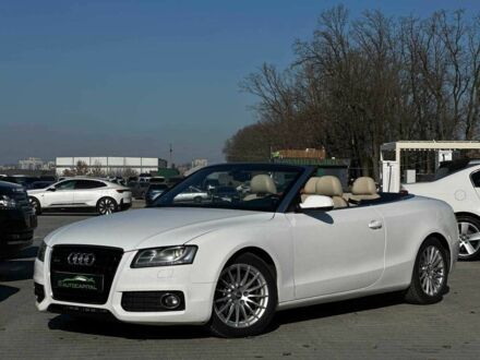 Білий Ауді A5, об'ємом двигуна 2 л та пробігом 140 тис. км за 9990 $, фото 1 на Automoto.ua
