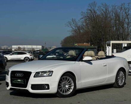 Белый Ауди А5, объемом двигателя 2 л и пробегом 140 тыс. км за 9990 $, фото 1 на Automoto.ua