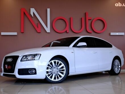 Белый Ауди А5, объемом двигателя 2 л и пробегом 125 тыс. км за 9900 $, фото 1 на Automoto.ua