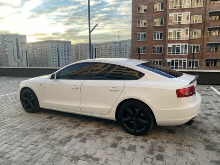 Білий Ауді A5, об'ємом двигуна 2 л та пробігом 165 тис. км за 11900 $, фото 1 на Automoto.ua