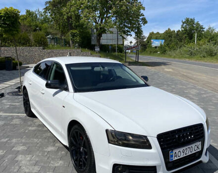 Белый Ауди А5, объемом двигателя 1.98 л и пробегом 235 тыс. км за 13800 $, фото 1 на Automoto.ua