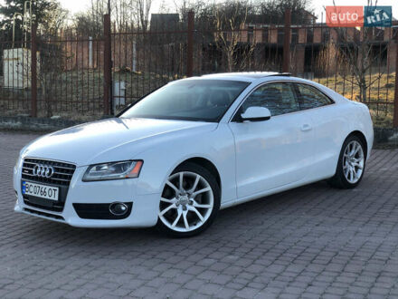 Ауди А5 2012 в Трускавце на Automoto.ua Белый Ауди А5, объемом двигателя 2 л и пробегом 256 тыс. км за 9100 $, фото 1 на Automoto.ua