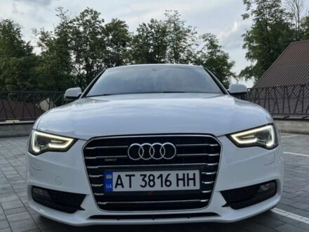 Белый Ауди А5, объемом двигателя 2 л и пробегом 200 тыс. км за 12900 $, фото 1 на Automoto.ua