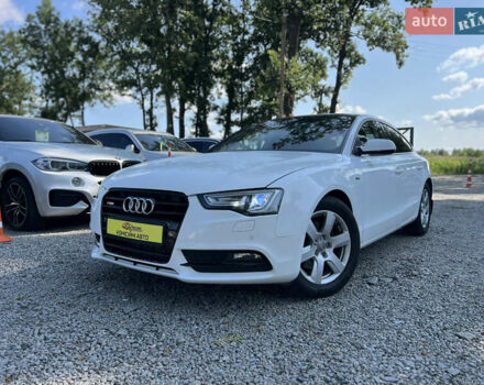Белый Ауди А5, объемом двигателя 1.8 л и пробегом 249 тыс. км за 12000 $, фото 1 на Automoto.ua