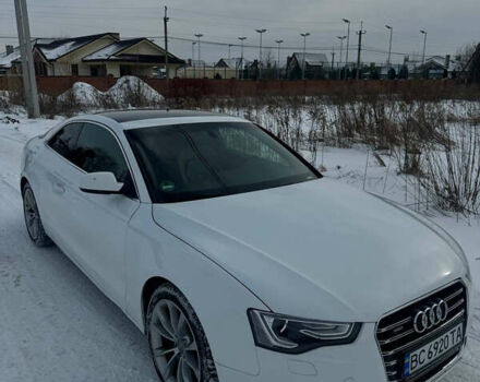 Белый Ауди А5, объемом двигателя 2 л и пробегом 201 тыс. км за 12500 $, фото 1 на Automoto.ua