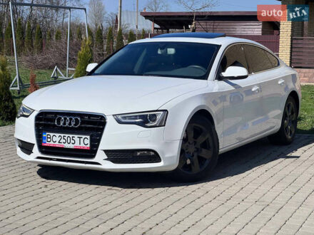 Ауді A5 2013 у Стрые на Automoto.ua Білий Ауді A5, об'ємом двигуна 2 л та пробігом 239 тис. км за 14999 $, фото 1 на Automoto.ua