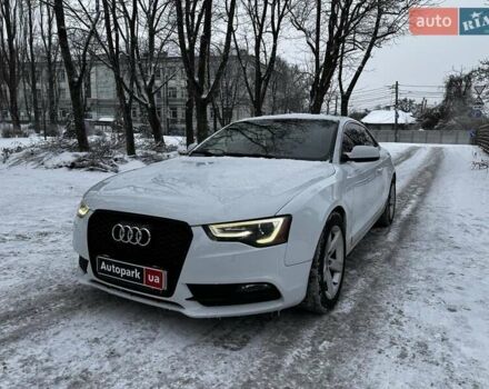Белый Ауди А5, объемом двигателя 2 л и пробегом 154 тыс. км за 13490 $, фото 1 на Automoto.ua