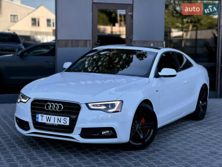 Білий Ауді A5, об'ємом двигуна 2 л та пробігом 134 тис. км за 12900 $, фото 1 на Automoto.ua