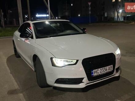 Ауди А5 2013 в Жовкве на Automoto.ua Белый Ауди А5, объемом двигателя 1.98 л и пробегом 223 тыс. км за 11700 $, фото 1 на Automoto.ua
