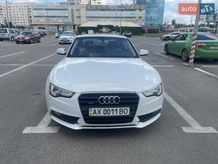 Ауди А5 2013 в Харькове на Automoto.ua Белый Ауди А5, объемом двигателя 2 л и пробегом 101 тыс. км за 14300 $, фото 1 на Automoto.ua