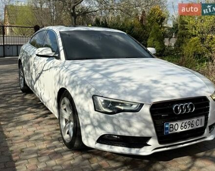 Белый Ауди А5, объемом двигателя 2 л и пробегом 160 тыс. км за 15899 $, фото 1 на Automoto.ua