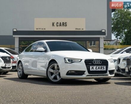 Білий Ауді A5, об'ємом двигуна 2 л та пробігом 151 тис. км за 15900 $, фото 1 на Automoto.ua