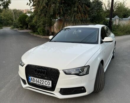 Білий Ауді A5, об'ємом двигуна 2 л та пробігом 147 тис. км за 15488 $, фото 1 на Automoto.ua
