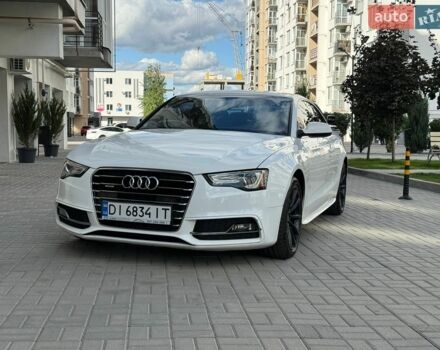 Белый Ауди А5, объемом двигателя 2 л и пробегом 161 тыс. км за 13000 $, фото 1 на Automoto.ua
