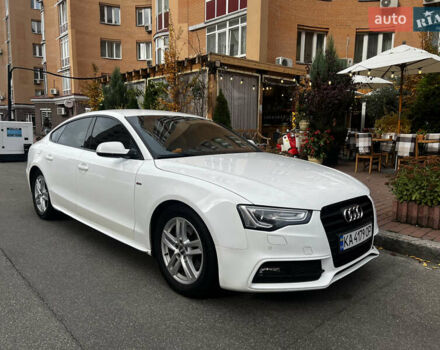 Ауди А5 2015 в Киеве на Automoto.ua Белый Ауди А5, объемом двигателя 1.8 л и пробегом 124 тыс. км за 17100 $, фото 1 на Automoto.ua