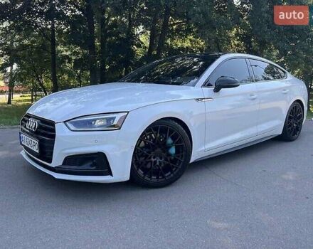 Білий Ауді A5, об'ємом двигуна 1.98 л та пробігом 81 тис. км за 27850 $, фото 1 на Automoto.ua