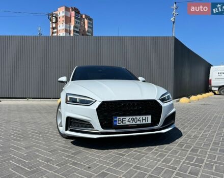 Білий Ауді A5, об'ємом двигуна 2 л та пробігом 104 тис. км за 27600 $, фото 1 на Automoto.ua
