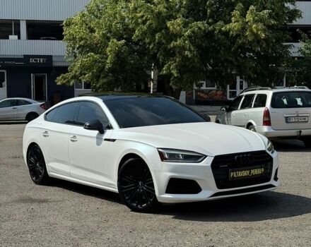 Білий Ауді A5, об'ємом двигуна 2 л та пробігом 115 тис. км за 20600 $, фото 1 на Automoto.ua