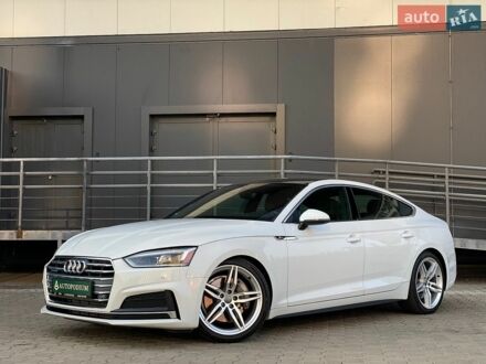 Білий Ауді A5, об'ємом двигуна 1.98 л та пробігом 58 тис. км за 26500 $, фото 1 на Automoto.ua