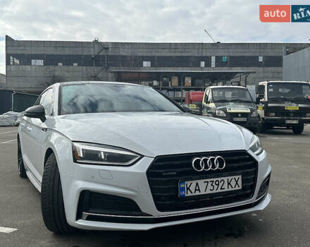 Ауді A5 2019 у Львові на Automoto.ua Білий Ауді A5, об'ємом двигуна 1.98 л та пробігом 52 тис. км за 27500 $, фото 1 на Automoto.ua