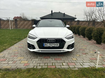 Белый Ауди А5, объемом двигателя 1.98 л и пробегом 45 тыс. км за 28700 $, фото 1 на Automoto.ua