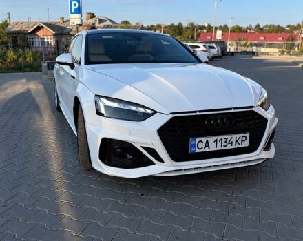 Белый Ауди А5, объемом двигателя 1.98 л и пробегом 125 тыс. км за 25000 $, фото 1 на Automoto.ua