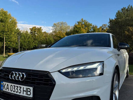 Ауді A5 2022 у Києві на Automoto.ua Білий Ауді A5, об'ємом двигуна 1.98 л та пробігом 58 тис. км за 45000 $, фото 1 на Automoto.ua