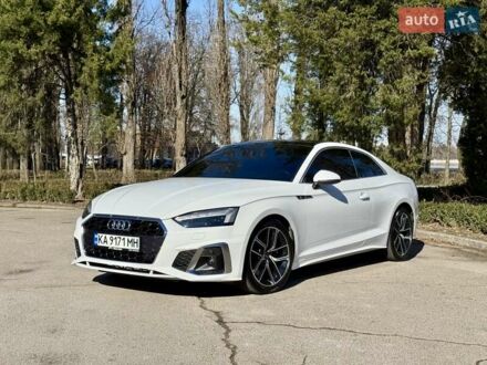 Ауді A5 2023 у Києві на Automoto.ua Білий Ауді A5, об'ємом двигуна 1.98 л та пробігом 48 тис. км за 33900 $, фото 1 на Automoto.ua