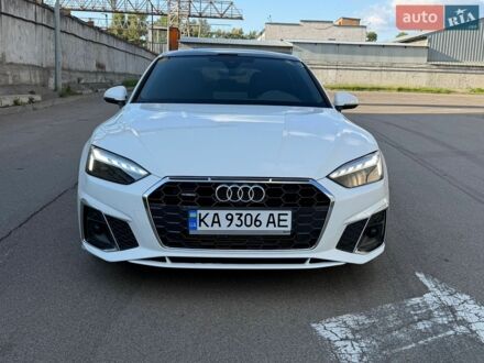 Білий Ауді A5, об'ємом двигуна 2 л та пробігом 73 тис. км за 30900 $, фото 1 на Automoto.ua