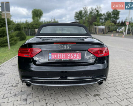 Черный Ауди А5, объемом двигателя 2 л и пробегом 128 тыс. км за 11999 $, фото 5 на Automoto.ua