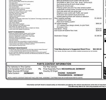 Черный Ауди А5, объемом двигателя 1.98 л и пробегом 26 тыс. км за 37600 $, фото 18 на Automoto.ua