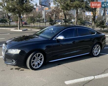 Черный Ауди А5, объемом двигателя 1.98 л и пробегом 213 тыс. км за 11200 $, фото 2 на Automoto.ua