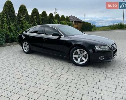 Черный Ауди А5, объемом двигателя 1.98 л и пробегом 233 тыс. км за 14000 $, фото 2 на Automoto.ua