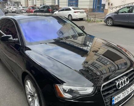 Черный Ауди А5, объемом двигателя 1.98 л и пробегом 216 тыс. км за 11800 $, фото 1 на Automoto.ua