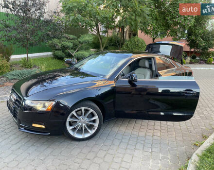 Черный Ауди А5, объемом двигателя 2 л и пробегом 143 тыс. км за 10500 $, фото 1 на Automoto.ua