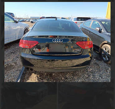 Черный Ауди А5, объемом двигателя 2 л и пробегом 143 тыс. км за 10500 $, фото 106 на Automoto.ua